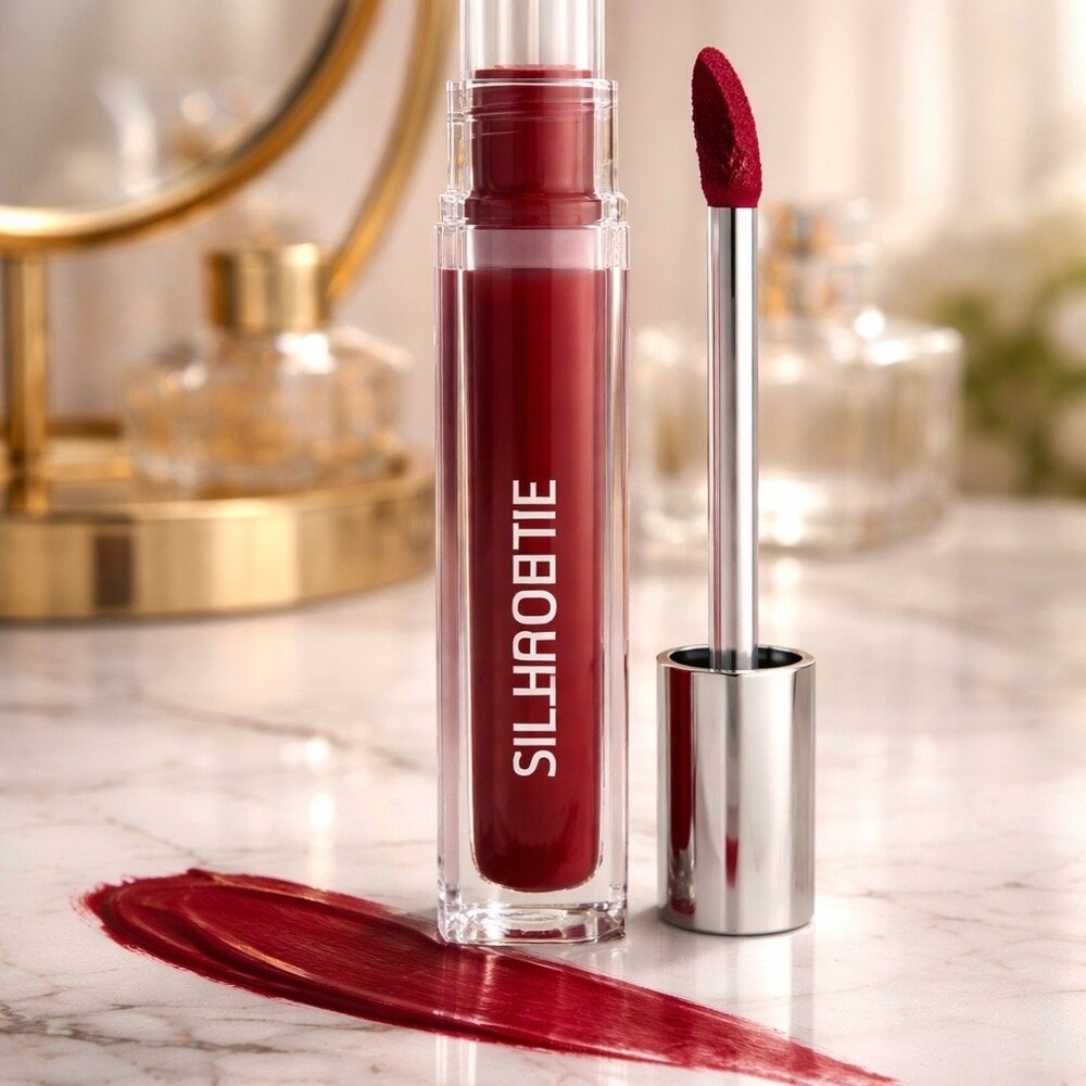 IM MEME Lip Silhouette In 002 Highteen Red in Case of 5 - Picture 3 of 5